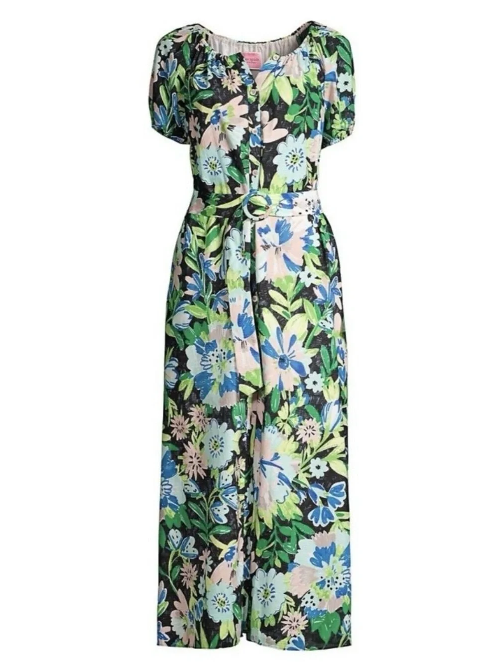 Kate Spade Full Bloom Voile Midi Dress - Picture 2 of 12
